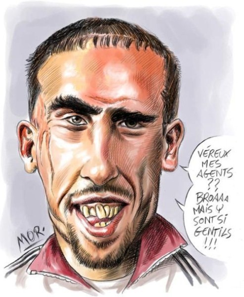 Ribery từng tạo lên tai tiếng với scandal gái gọi năm 2010 và them đó là thất bại bạc nhược của ĐT Pháp tại World Cup 2010.